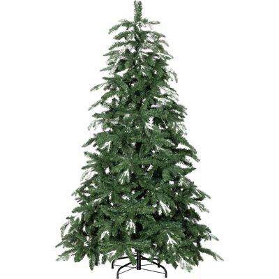 JHY DESIGN Árbol De Navidad Artificial De 180 Cm, Ramas Realistas Con Efecto Nieve, Soporte De Acero, Base Plegable, Montaje Rápido. JHY DESIGN Árbol De Navidad Artificial De 180 Cm, Ramas Realistas Con Efecto Nieve, Soporte De Acero, Base Plegable, Montaje Rápido.