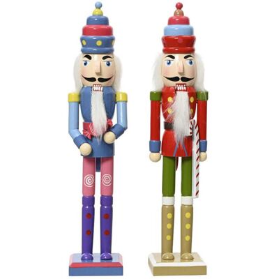 Kaemingk Nuez De Navidad 8.5x6x38 Cm Multicolor Kaemingk Nuez De Navidad 8.5x6x38 Cm Multicolor