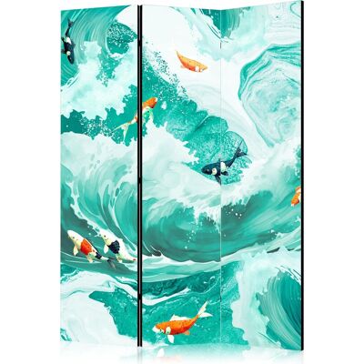 Biombo Decorativo Artgeist Peces Koi Turquesa 135x172 Cm Biombo Decorativo Artgeist Peces Koi Turquesa 135x172 Cm
