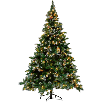 Árbol de Navidad artificial Palomar Beliani con efecto de nieve 180cm Árbol de Navidad artificial Palomar Beliani con efecto de nieve 180cm
