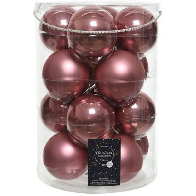 Kaemingk Bolas De Cristal Para Colgar Velvet Pink Dim 8 Cm Caja De 16 Kaemingk Bolas De Cristal Para Colgar Velvet Pink Dim 8 Cm Caja De 16