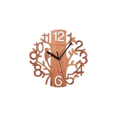OEM Reloj De Pared Redondo De Madera Con Forma De Árbol, Autocolgante, Funciona Con Pilas, Para Oficina, Sala De Estar O Decoración Del Hogar (1 Unidad) - Crezuo OEM Reloj De Pared Redondo De Madera Con Forma De Árbol, Autocolgante, Funciona Con Pilas, Para Oficina, Sala De Estar O Decoración Del Hogar (1 Unidad) - Crezuo