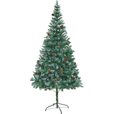 Árbol de Navidad artificial con piñas vidaXL 210 cm Árbol de Navidad artificial con piñas vidaXL 210 cm