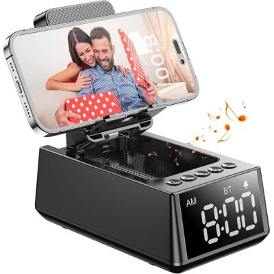 DPZO Regalo De Navidad Para Hombres, Regalo De Cumpleaños Para Hombres, Altavoz Bluetooth Inalámbrico Con Despertador, Regalo Para Papá, Gadgets Para Hombres DPZO Regalo De Navidad Para Hombres, Regalo De Cumpleaños Para Hombres, Altavoz Bluetooth Inalámbrico Con Despertador, Regalo Para Papá, Gadgets Para Hombres