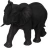 Estatuilla de elefante - gris - resina H52 cm Atmosphera créateur d'intérieur - Gris oscuro