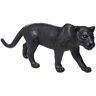 Figura de leopardo - resina - negra - H28 cm Atmosphera créateur d'intérieur - Negro