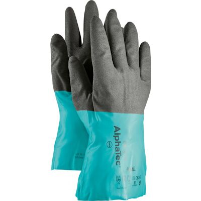 Ansell - Guantes De Protección Contra Productos Químicos -alphatec 58-270- T9 (por 12) Ansell - Guantes De Protección Contra Productos Químicos -alphatec 58-270- T9 (por 12)
