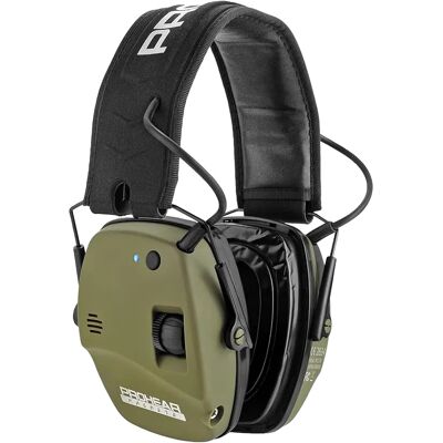 OEM Protección Auditiva Electrónica Para Tiro, Reducción De Ruido, Funcionalidad Bluetooth, Color Verde. OEM Protección Auditiva Electrónica Para Tiro, Reducción De Ruido, Funcionalidad Bluetooth, Color Verde.