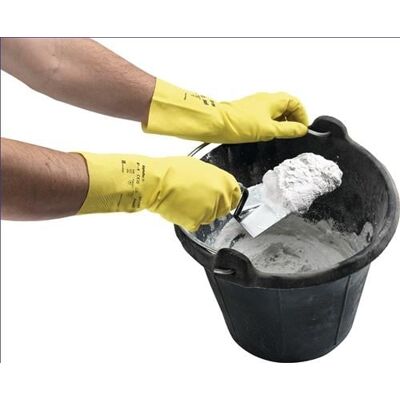 Ansell - Guante De Protección Química Alphatec 87-190 Tamaño 9.5-10 Amarillo Psa I (paquete De 12) Ansell - Guante De Protección Química Alphatec 87-190 Tamaño 9.5-10 Amarillo Psa I (paquete De 12)
