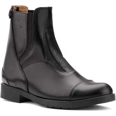 OEM Botas De Montar De Piel Para Mujer Con Cremallera Rusttler Negras Talla 35 OEM Botas De Montar De Piel Para Mujer Con Cremallera Rusttler Negras Talla 35