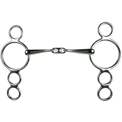 Bocado York 3 O 4 Anillos Control Comodidad Equitación Bocado York 3 O 4 Anillos Control Comodidad Equitación