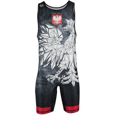 OEM Leotardo De Lucha Libre Para Hombre, Camuflaje Polaco, Talla S, Rojo OEM Leotardo De Lucha Libre Para Hombre, Camuflaje Polaco, Talla S, Rojo