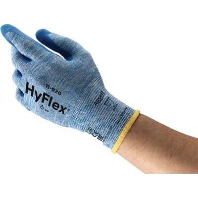 Ansell - Guante Hyflex® 11-920 Talla 8 Azul En 388 Psa Ii Nyl.m.nitril (paquete De 12) Ansell - Guante Hyflex® 11-920 Talla 8 Azul En 388 Psa Ii Nyl.m.nitril (paquete De 12)