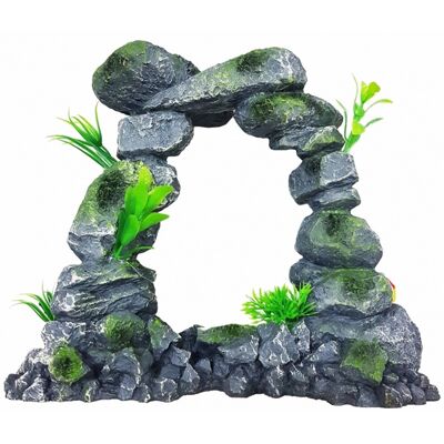 Arco Rocío de Trade Shop - Decoración de Acuario - 28x13x25cm Arco Rocío de Trade Shop - Decoración de Acuario - 28x13x25cm