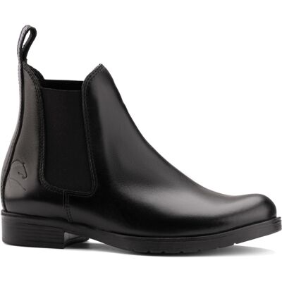 OEM Botas De Montar Para Mujer, De Piel, Con Tacos Laterales De Goma, Rusttler, Negras, Talla 35. OEM Botas De Montar Para Mujer, De Piel, Con Tacos Laterales De Goma, Rusttler, Negras, Talla 35.