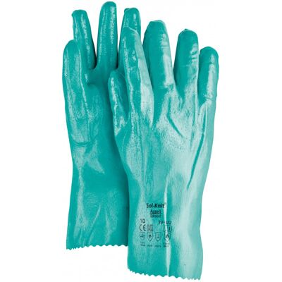 ANSELL Guantes Sol-knit 39-122,rau,310 Mm,gr. 9 (por 12) ANSELL Guantes Sol-knit 39-122,rau,310 Mm,gr. 9 (por 12)