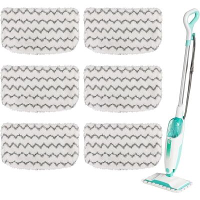 OEM Almohadillas De Repuesto Para Mopa De Vapor Shark Steam Mop S1000, S1000a, S1000c, S1000wm Y S1001c, Almohadillas De Limpieza Para Agarre De Suciedad, Paquete De 6 OEM Almohadillas De Repuesto Para Mopa De Vapor Shark Steam Mop S1000, S1000a, S1000c, S1000wm Y S1001c, Almohadillas De Limpieza Para Agarre De Suciedad, Paquete De 6