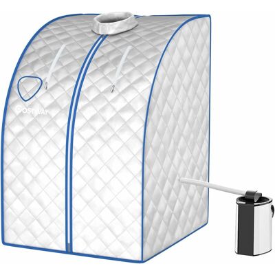3l Mini Sauna De Vapor Portátil Con Control Remoto Cabina De Sauna Con Temperatura Y Temporizador Ajustables (plata) - Costway 3l Mini Sauna De Vapor Portátil Con Control Remoto Cabina De Sauna Con Temperatura Y Temporizador Ajustables (plata) - Costway
