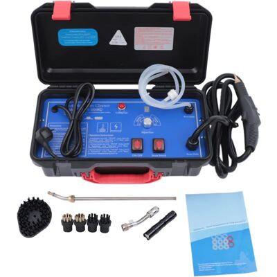 Senderpick - Limpiador De Vapor Doméstico, Alta Temperatura, Para Vacas, Aire Acondicionado, Máquina De Limpieza De Coches, Máquina De Limpieza Portátil, Super Descontaminación, Aparato Profesional Senderpick - Limpiador De Vapor Doméstico, Alta Temperatura, Para Vacas, Aire Acondicionado, Máquina De Limpieza De Coches, Máquina De Limpieza Portátil, Super Descontaminación, Aparato Profesional