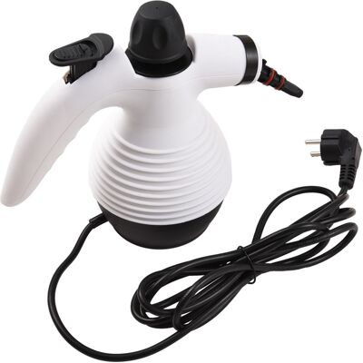 OEM Limpiadora A Vapor Portátil De 1000 W (3 Bares) Con Sistema De Seguridad Y Juego De 15 Accesorios Para La Limpieza Sin Productos Químicos De Muebles, Coches, Suelos, Inodoros, Parrillas Y Azulejos. OEM Limpiadora A Vapor Portátil De 1000 W (3 Bares) Con Sistema De Seguridad Y Juego De 15 Accesorios Para La Limpieza Sin Productos Químicos De Muebles, Coches, Suelos, Inodoros, Parrillas Y Azulejos.