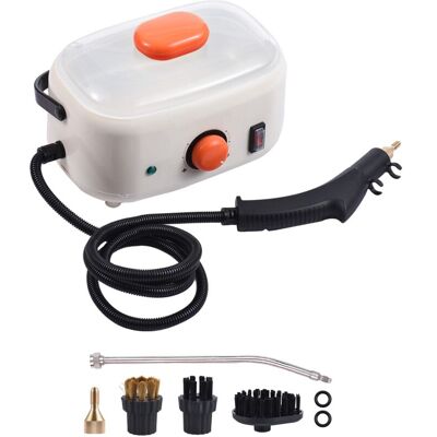 OEM Limpiador A Vapor Portátil De 2500 W, Depósito De Agua De 2 L, Alta Temperatura, Máquina De Lavado A Presión De 3 Bares Con Cabezales De Cepillo Para Cocina, Baño, Aire Acondicionado, Refrigerador OEM Limpiador A Vapor Portátil De 2500 W, Depósito De Agua De 2 L, Alta Temperatura, Máquina De Lavado A Presión De 3 Bares Con Cabezales De Cepillo Para Cocina, Baño, Aire Acondicionado, Refrigerador