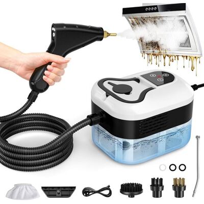 OEM Limpiador A Vapor Portátil - 1500 Vatios - Depósito De Agua De 1,2 Litros - Adecuado Para Cocinas, Baños, Suelos, Muebles Y Coches. OEM Limpiador A Vapor Portátil - 1500 Vatios - Depósito De Agua De 1,2 Litros - Adecuado Para Cocinas, Baños, Suelos, Muebles Y Coches.
