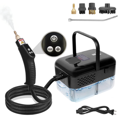 BLACKCUP Limpiador A Vapor De Alta Presión De 2500 W, 9 Velocidades, Pantalla Digital. Limpiador A Vapor Multifuncional Para Limpieza Y Desinfección. BLACKCUP Limpiador A Vapor De Alta Presión De 2500 W, 9 Velocidades, Pantalla Digital. Limpiador A Vapor Multifuncional Para Limpieza Y Desinfección.