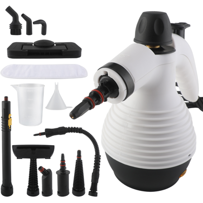 BLACKCUP Limpiador A Vapor Multifuncional Con 15 Accesorios, Limpiador A Vapor A Presión De Mano Para Eliminar Manchas Y Limpieza, 1050w BLACKCUP Limpiador A Vapor Multifuncional Con 15 Accesorios, Limpiador A Vapor A Presión De Mano Para Eliminar Manchas Y Limpieza, 1050w