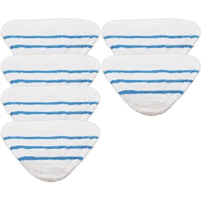 OEM Paquete De 6 Almohadillas Lavables Para Limpiadoras A Vapor Beldray 5 En 1 Y 9 En 1. - Crezuo OEM Paquete De 6 Almohadillas Lavables Para Limpiadoras A Vapor Beldray 5 En 1 Y 9 En 1. - Crezuo