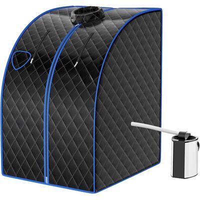 3l Mini Sauna De Vapor Portátil Con Control Remoto Cabina De Sauna Con Temperatura Y Temporizador Ajustables (negro) - Costway 3l Mini Sauna De Vapor Portátil Con Control Remoto Cabina De Sauna Con Temperatura Y Temporizador Ajustables (negro) - Costway