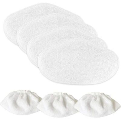 OEM Almohadillas De Microfibra Para Fregona Polti Vaporetto Paeu0332 Sv440 Double, Sv450, Sv460, 4 Paños De Limpieza Reutilizables, 3 Bases Para Fregona De Vapor Paeu0282 OEM Almohadillas De Microfibra Para Fregona Polti Vaporetto Paeu0332 Sv440 Double, Sv450, Sv460, 4 Paños De Limpieza Reutilizables, 3 Bases Para Fregona De Vapor Paeu0282