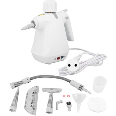 OEM Limpiadora A Vapor De 1000 W, Máquina De Limpieza Portátil De Alta Temperatura Y Presión Con Válvula De Seguridad, Enchufe Europeo 220-240 V OEM Limpiadora A Vapor De 1000 W, Máquina De Limpieza Portátil De Alta Temperatura Y Presión Con Válvula De Seguridad, Enchufe Europeo 220-240 V