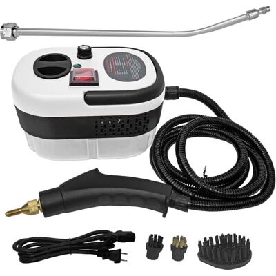 OEM Limpiador A Vapor Portátil De 2500 W: Limpiador A Vapor A Presión Con 3 Cabezales, 6 Ajustes De Vapor Y Depósito De Agua De 1000 Ml. OEM Limpiador A Vapor Portátil De 2500 W: Limpiador A Vapor A Presión Con 3 Cabezales, 6 Ajustes De Vapor Y Depósito De Agua De 1000 Ml.