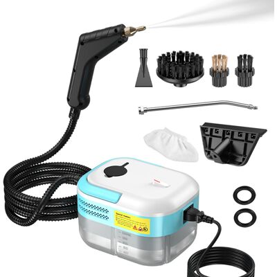 OEM Limpiador A Vapor Portátil De Alta Temperatura De 1200 W Y 105 °c/221 °f Con Un Gran Depósito De 1200 Ml Y 7 Accesorios Para Cocina, Coche Y Textiles. OEM Limpiador A Vapor Portátil De Alta Temperatura De 1200 W Y 105 °c/221 °f Con Un Gran Depósito De 1200 Ml Y 7 Accesorios Para Cocina, Coche Y Textiles.