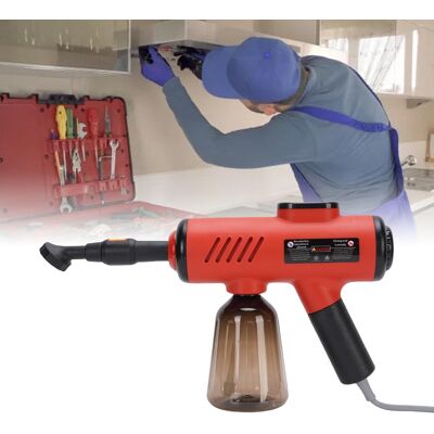 OEM Limpiador De Manos A Vapor De Alta Temperatura Con Accesorios Y Pantalla Digital Roja – Modelo: 8,3 X 13,4 Pulgadas – Abs – 1256 G – Juego Completo OEM Limpiador De Manos A Vapor De Alta Temperatura Con Accesorios Y Pantalla Digital Roja – Modelo: 8,3 X 13,4 Pulgadas – Abs – 1256 G – Juego Completo