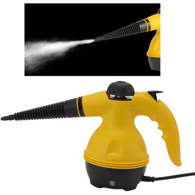 OEM Limpiador A Vapor Eléctrico Portátil, Alta Temperatura, Amarillo/negro, Presión De 3,5 Bares, 350 Ml, 110 V (estándar Estadounidense), Con Accesorios Desengrasantes. OEM Limpiador A Vapor Eléctrico Portátil, Alta Temperatura, Amarillo/negro, Presión De 3,5 Bares, 350 Ml, 110 V (estándar Estadounidense), Con Accesorios Desengrasantes.