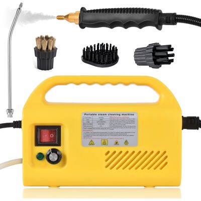 OEM Limpiador A Vapor Portátil Sin Depósito De 2500 W Con Alta Temperatura, Autorregulación, Cabezal Pulverizador Y Cepillos Para Cocina, Baño, Juntas Y Azulejos. OEM Limpiador A Vapor Portátil Sin Depósito De 2500 W Con Alta Temperatura, Autorregulación, Cabezal Pulverizador Y Cepillos Para Cocina, Baño, Juntas Y Azulejos.