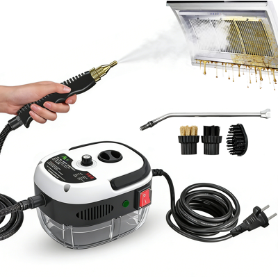 BLACKCUP Limpiador A Vapor Multifuncional Con Accesorios Y 6 Velocidades, Limpiador A Vapor De Alta Presión Para Eliminar Manchas Y Limpiar BLACKCUP Limpiador A Vapor Multifuncional Con Accesorios Y 6 Velocidades, Limpiador A Vapor De Alta Presión Para Eliminar Manchas Y Limpiar