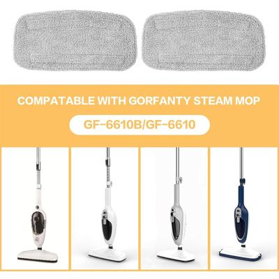 OEM Adecuado Para La Mopa De Vapor Gorfanty Gf-6610 Con Manguera De Vapor, Cabezal De Mopa Y 5 Almohadillas De Limpieza Reemplazables. OEM Adecuado Para La Mopa De Vapor Gorfanty Gf-6610 Con Manguera De Vapor, Cabezal De Mopa Y 5 Almohadillas De Limpieza Reemplazables.