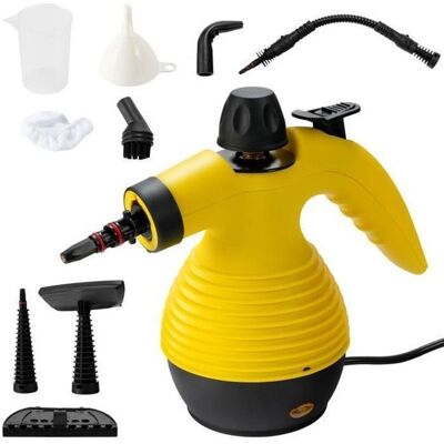 OEM Limpiador A Vapor Portátil De Mano De 900w-1050w Con Depósito De Agua De 350ml Y Presión De 3 Bares Para El Hogar, El Coche Y El Patio (amarillo). OEM Limpiador A Vapor Portátil De Mano De 900w-1050w Con Depósito De Agua De 350ml Y Presión De 3 Bares Para El Hogar, El Coche Y El Patio (amarillo).