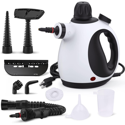 BLACKCUP Limpiador A Vapor Multifunción Con 9 Accesorios, De Mano Limpiador A Vapor De Alta Presión Para Eliminar Manchas Y Limpieza BLACKCUP Limpiador A Vapor Multifunción Con 9 Accesorios, De Mano Limpiador A Vapor De Alta Presión Para Eliminar Manchas Y Limpieza