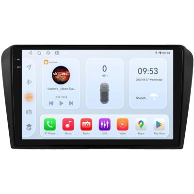 OEM Carplay, Compatibilidad Con Smartphones, Compatible Con Mazda 3 2004-2009 Automático, Qs8 (4g Lte 8g 128g) OEM Carplay, Compatibilidad Con Smartphones, Compatible Con Mazda 3 2004-2009 Automático, Qs8 (4g Lte 8g 128g)