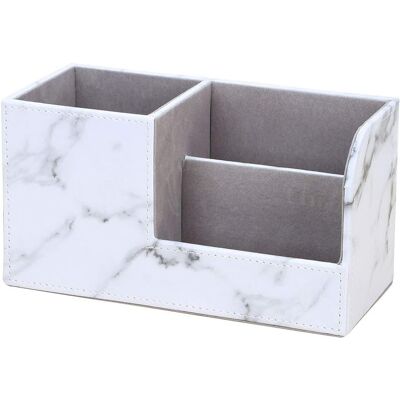 OEM Este Organizador De Escritorio Multifuncional De Cuero Puede Guardar Bolígrafos/lápices, Teléfonos Móviles, Tarjetas De Visita, Etc., Y Te Ayuda A Organizar Tu Escritorio (diseño De Mármol Blanco). OEM Este Organizador De Escritorio Multifuncional De Cuero Puede Guardar Bolígrafos/lápices, Teléfonos Móviles, Tarjetas De Visita, Etc., Y Te Ayuda A Organizar Tu Escritorio (diseño De Mármol Blanco).