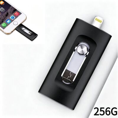 OEM Memoria Usb Rápida De 256 Gb,memoria Usb,3 En 1 Para Apple/android/pc,compatible Con Iphone,memoria Usb Portátil,regalo Para Hombres (negro) OEM Memoria Usb Rápida De 256 Gb,memoria Usb,3 En 1 Para Apple/android/pc,compatible Con Iphone,memoria Usb Portátil,regalo Para Hombres (negro)