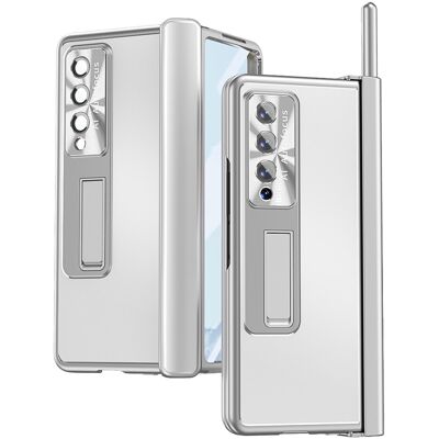 OEM Funda Con Cristal Para Samsung Galaxy Z Fold 4 5g, Aleación Premium, Plateada. OEM Funda Con Cristal Para Samsung Galaxy Z Fold 4 5g, Aleación Premium, Plateada.