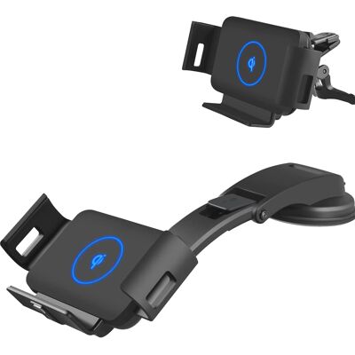 OEM Support De Téléphone Sans Fil Pour Voiture, Fixation Sur Grille D'Aération Et Tableau De Bord, Compatible Avec Galaxy Z Fold 3/2/1 OEM Support De Téléphone Sans Fil Pour Voiture, Fixation Sur Grille D'Aération Et Tableau De Bord, Compatible Avec Galaxy Z Fold 3/2/1