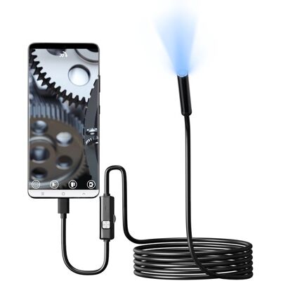 OEM Cámara De Inspección Usb Endoscopio Resistente Al Agua Hd Con Ip67 Y 6 Led, Endoscopio Para Teléfono Móvil Micro, Usb Tipo C, Imán Espejo Android OEM Cámara De Inspección Usb Endoscopio Resistente Al Agua Hd Con Ip67 Y 6 Led, Endoscopio Para Teléfono Móvil Micro, Usb Tipo C, Imán Espejo Android