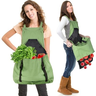 OEM Delantal De Cosecha (verde), Bolsa De Lona Para Recolectar Fruta - Delantal De Cosecha Ajustable Y De Gran Capacidad Con Abertura Inferior Y Doble Clip Para Jardineros -crezuo OEM Delantal De Cosecha (verde), Bolsa De Lona Para Recolectar Fruta - Delantal De Cosecha Ajustable Y De Gran Capacidad Con Abertura Inferior Y Doble Clip Para Jardineros -crezuo