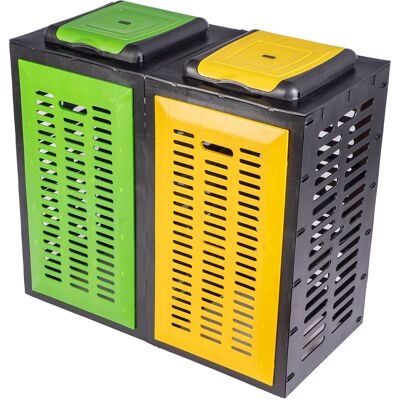 OEM Contenedor De Residuos Abierto Y Modular, Apto Para La Bolsa Doble Amarillo-verde Para La Recogida Selectiva De Residuos. OEM Contenedor De Residuos Abierto Y Modular, Apto Para La Bolsa Doble Amarillo-verde Para La Recogida Selectiva De Residuos.