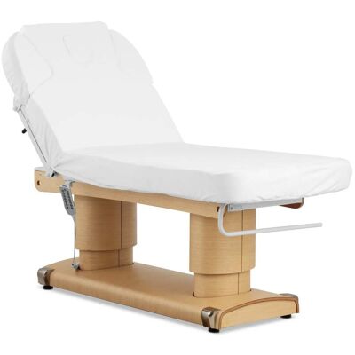 HELLOSHOP26 Camilla De Masaje Profesional 160 Vatios Acolchado De 8 Cm 200 Kg Blanco 140009990 HELLOSHOP26 Camilla De Masaje Profesional 160 Vatios Acolchado De 8 Cm 200 Kg Blanco 140009990
